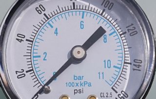 Manometer zur Messung des Wasserdrucks