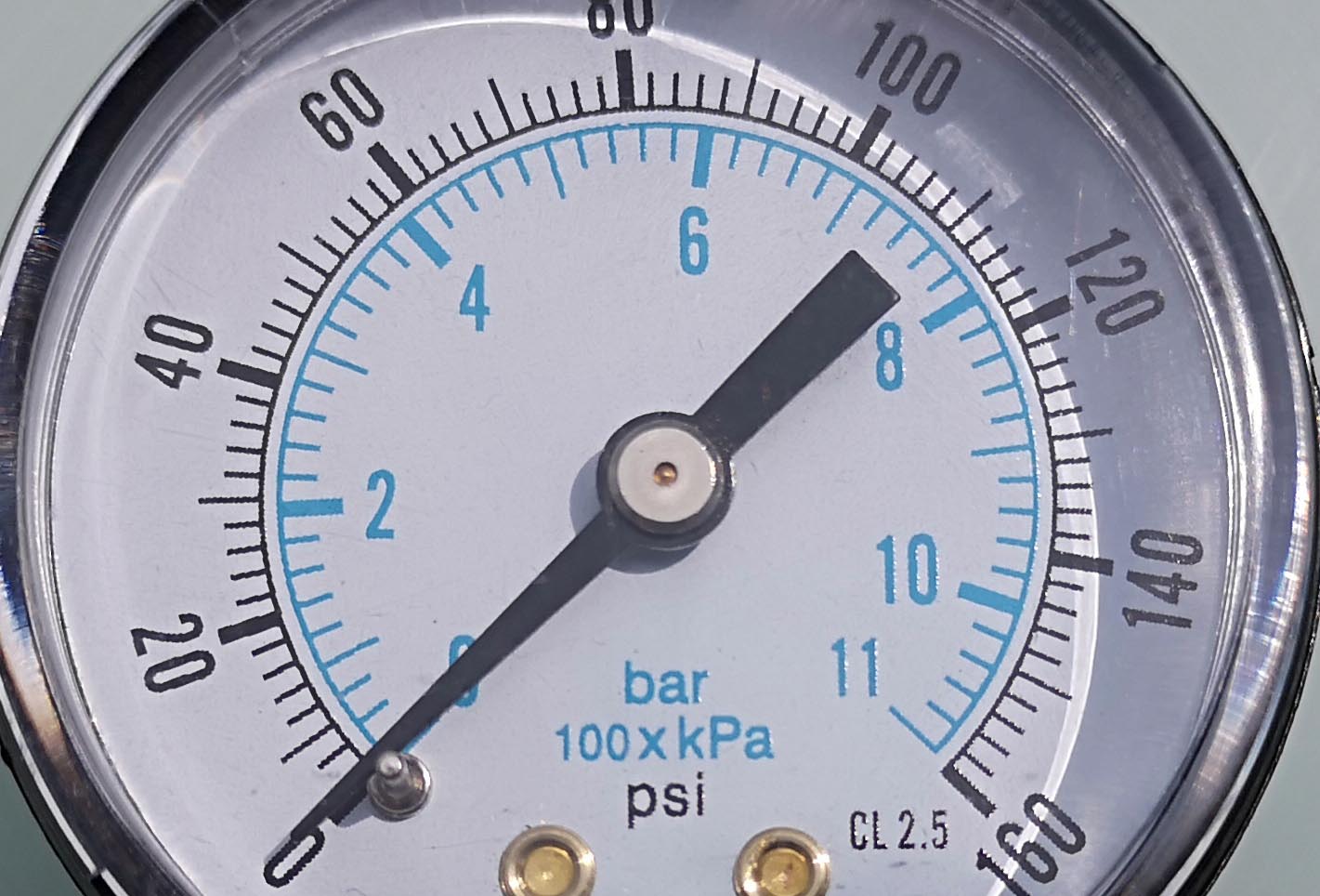 Manometer zur Messung des Wasserdrucks