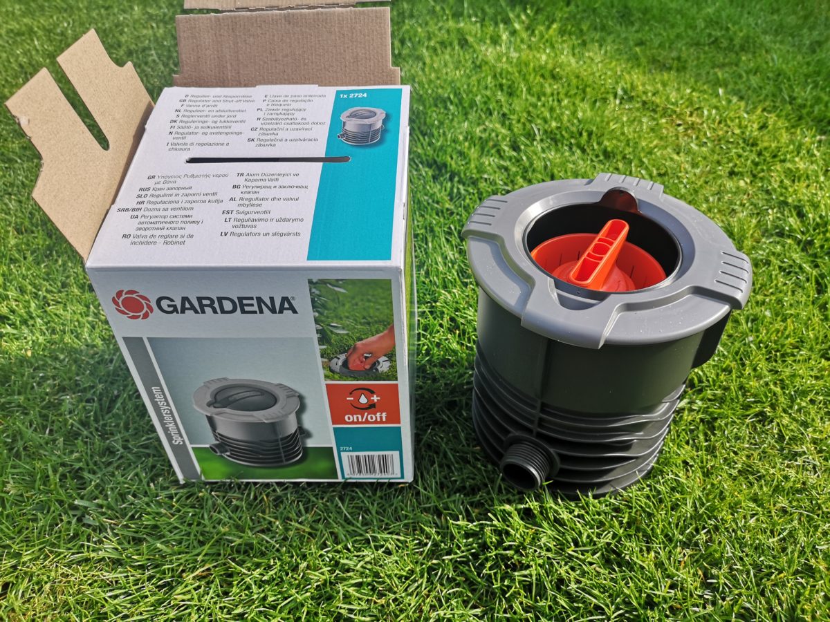 So funktioniert die Gardena Regulier und Absperrdose
