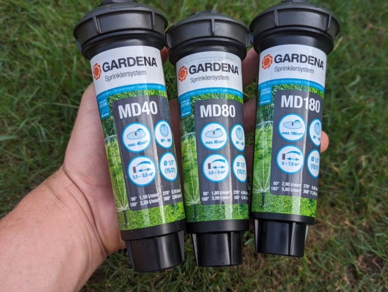 Im Test Die neuen Gardena MD Regner GartenbewässerungsRatgeber mit
