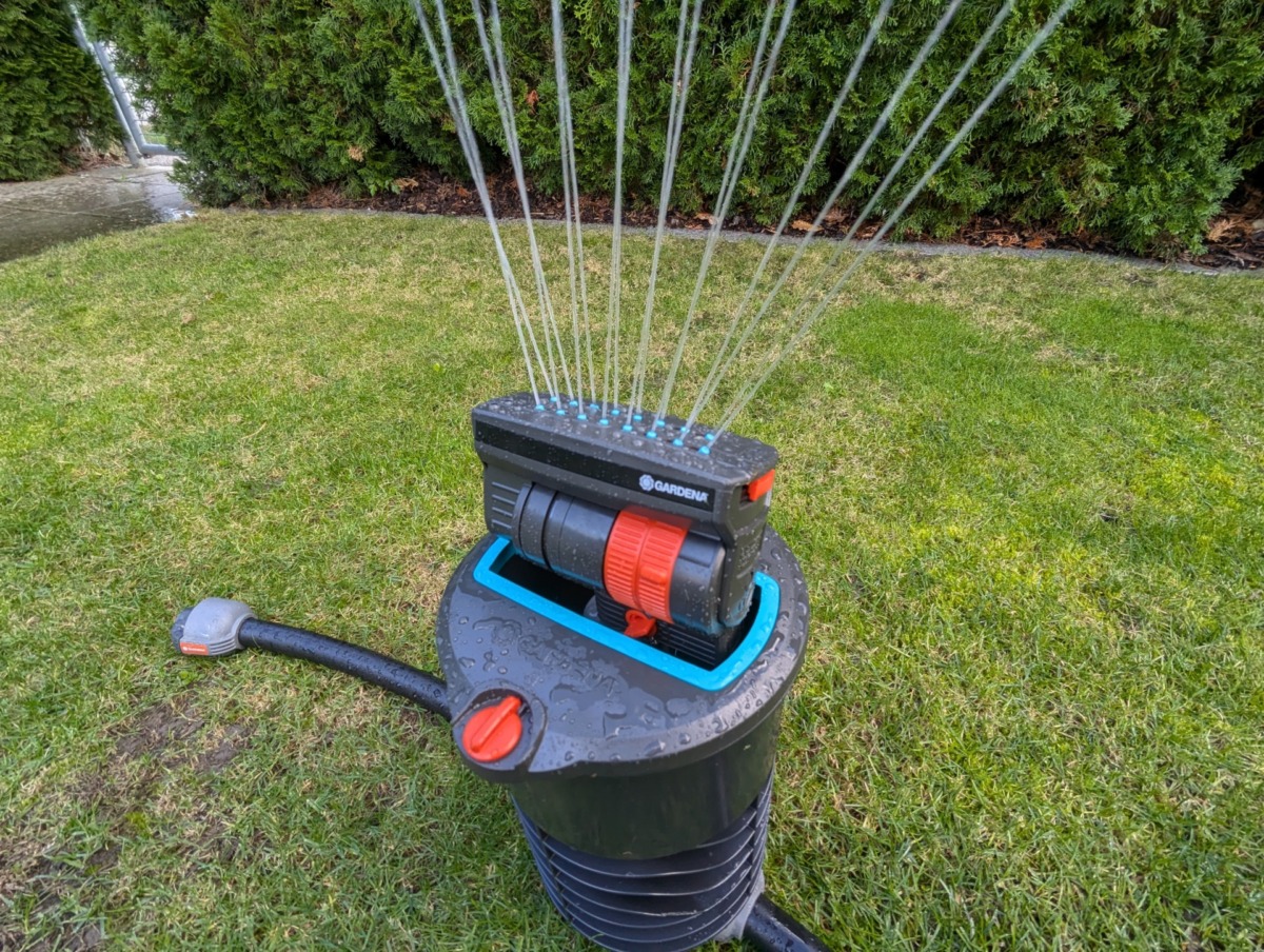Wie Viele Gardena Regner An Eine Leitung www.bewaesserung-selbst-bauen.de