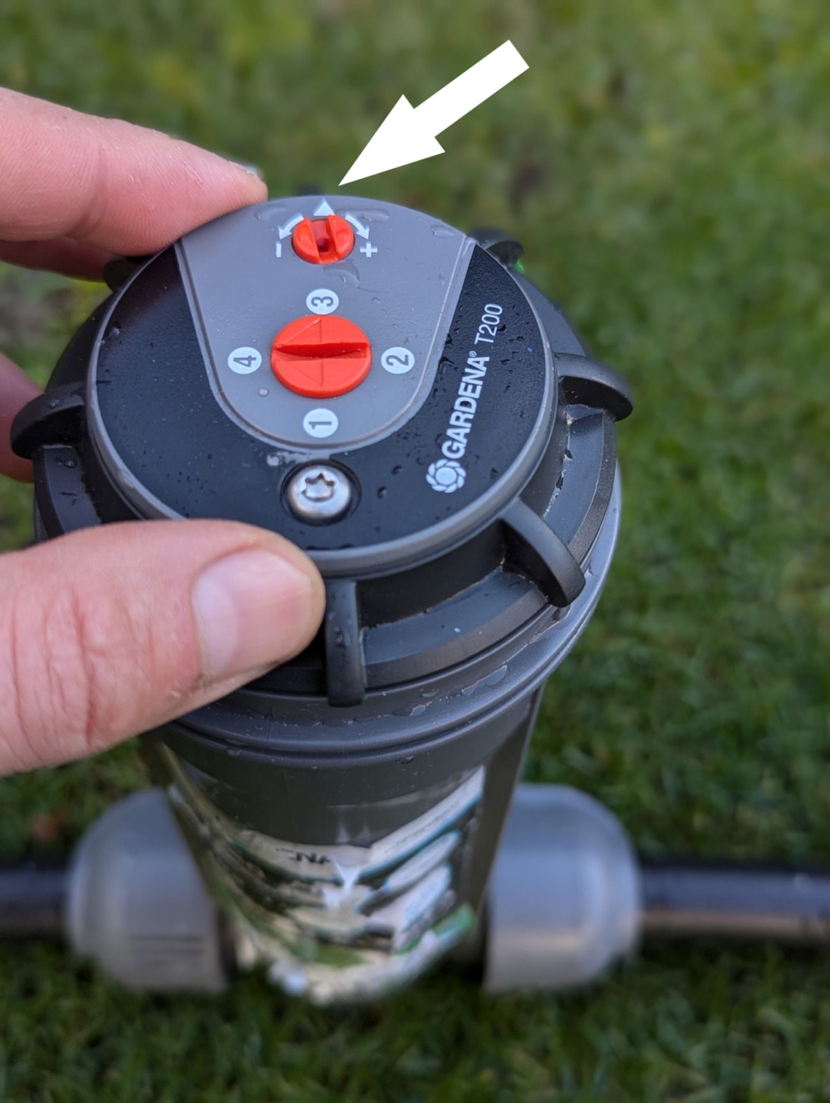 So werden die Gardena Regner eingestellt (TRegner, SDRegner, MD